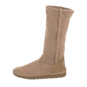 Tall knitted UGG boots